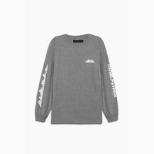 Load image into Gallery viewer, moving mountains l/s tee / heather grey